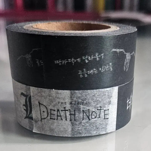 [BUNJANG] Death Note The Musical Masking Tape Bundle Set / 데스노트 뮤지컬 마스킹 테이프 (일괄)