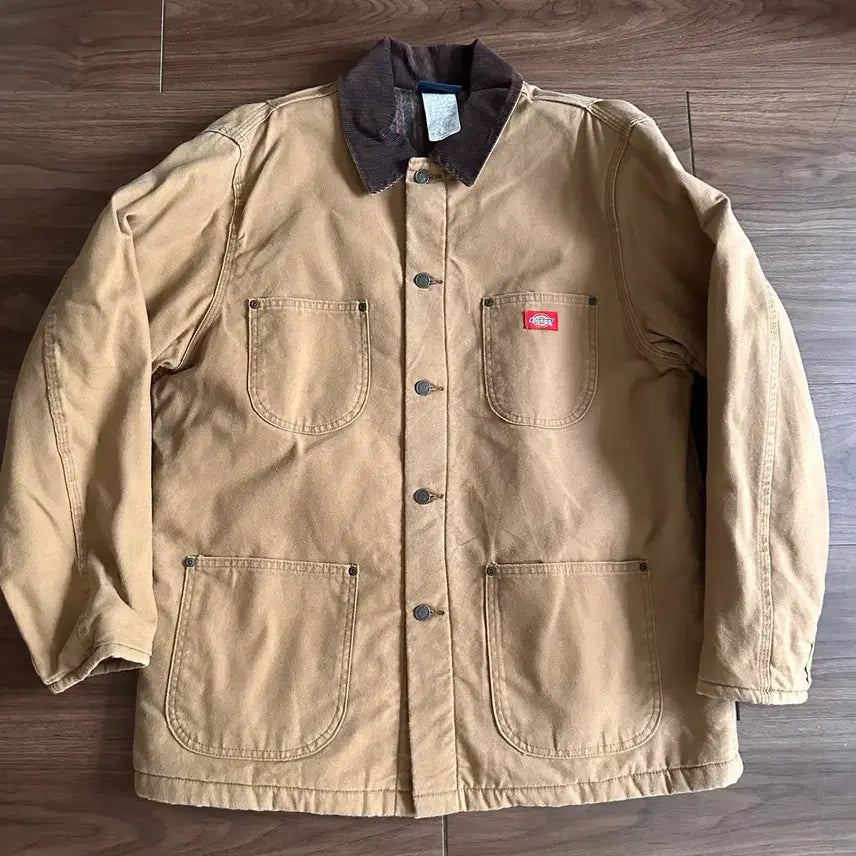 [BUNJANG] Vintage 90s Dickies Duck Canvas Chore Coat Work Jacket / 90s 빈티지 디키즈 덕캔버스 초어코트 워크자켓