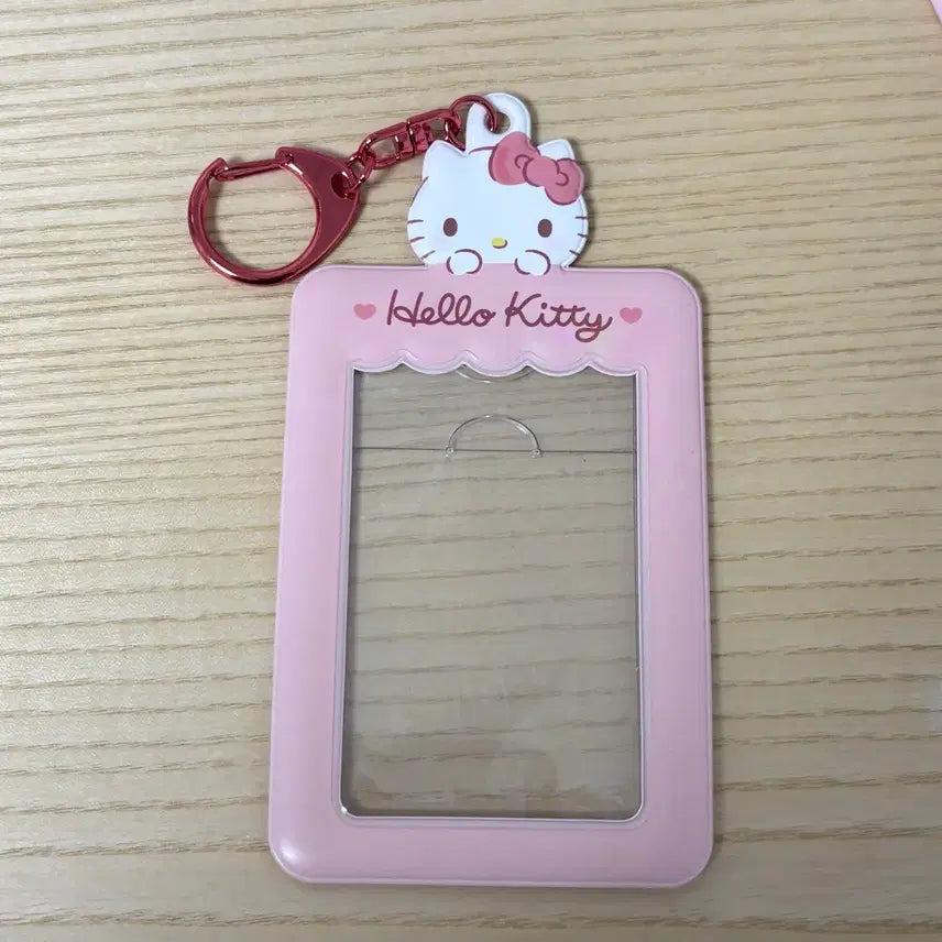 [BUNJANG] Sanrio Hello Kitty Photocard Holder Keyring / 산리오 헬로 키티 포카 홀더 포토카드 홀더 키링