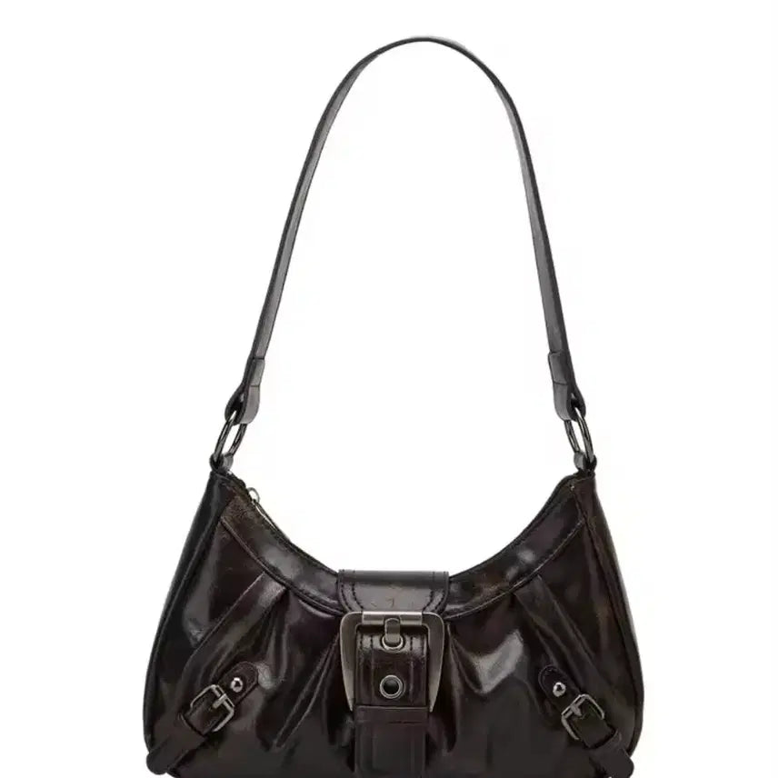 [BUNJANG] Y2K Vintage Leather Shoulder Bag / Y2K 숄더백 빈티지레더 가방