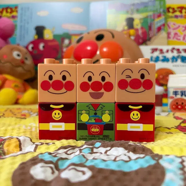 [BUNJANG] Anpanman Apple Block Set / 호빵맨 사과 블럭 세트