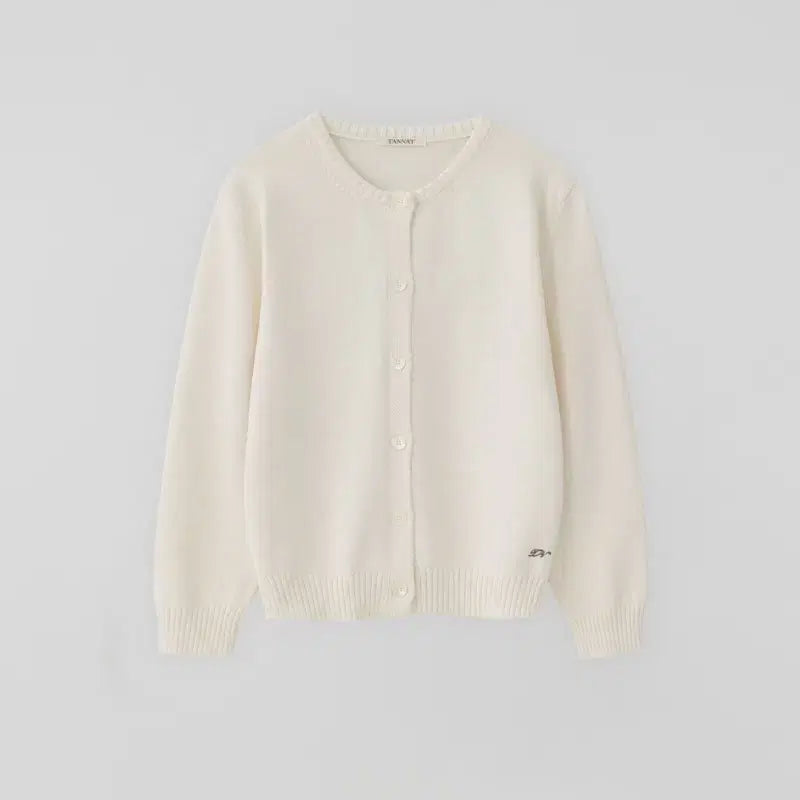 [BUNJANG] Tanat Soft Arc Cardigan Ivory / 타낫 소프트 아크 가디건 아이보리