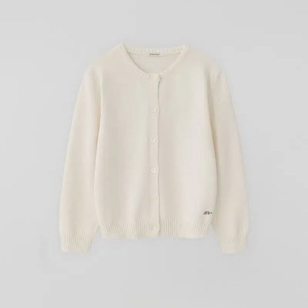 [BUNJANG] Tanat Soft Arc Cardigan Ivory / 타낫 소프트 아크 가디건 아이보리