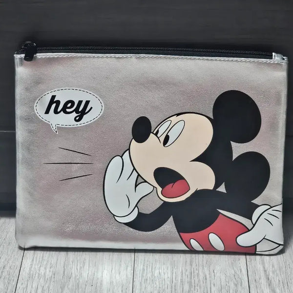 [BUNJANG] Mickey Silver Pouch & Clutch Bag / 미키실버 파우치&클러치