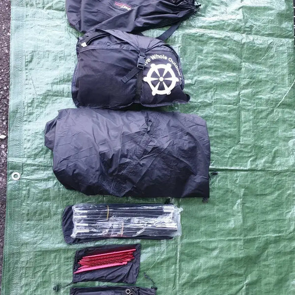 [BUNJANG] Wio Tent Full Set (Mesh Tent, Fly Included) / 위오 코트텐트 풀세트 팝니다 (매쉬텐트,플라이포함)