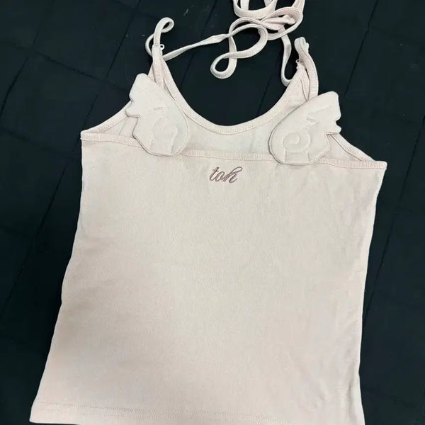 [BUNJANG] TOH BHATI Sleeveless Top Pink / 티오에이치toh 비하티 나시 슬리브리스 핑크