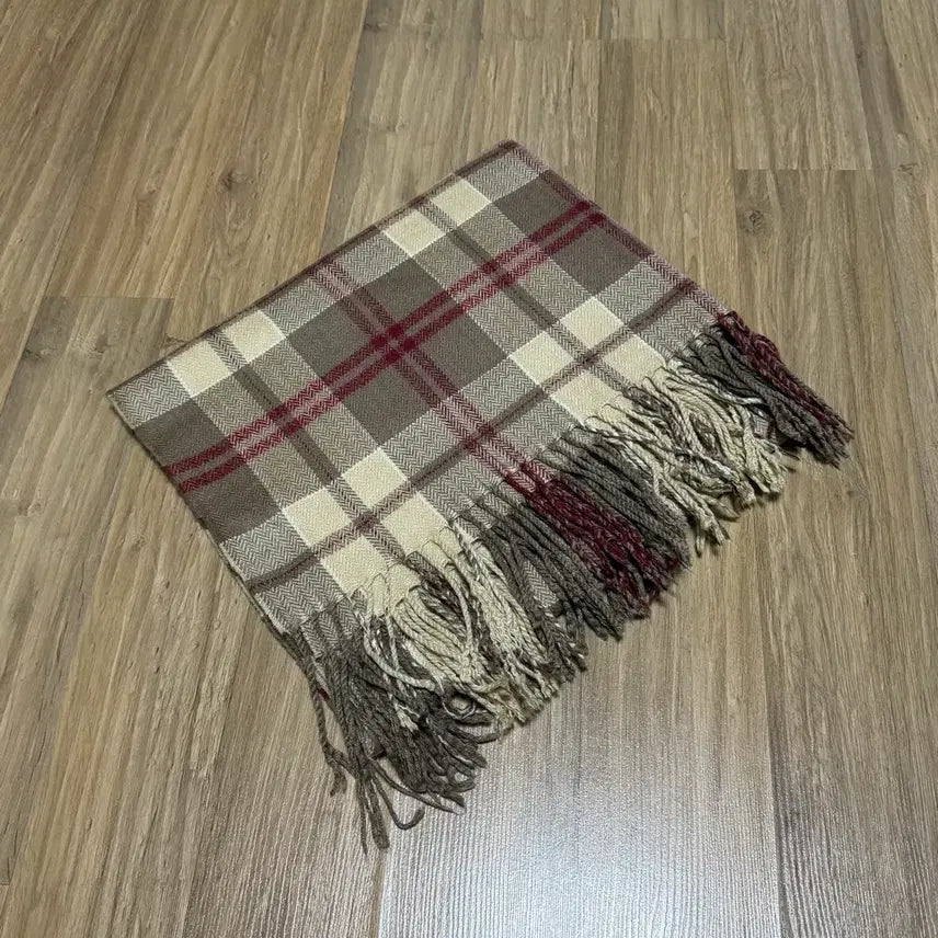 [BUNJANG] Vintage Check Muffler / 빈티지 체크 머플러