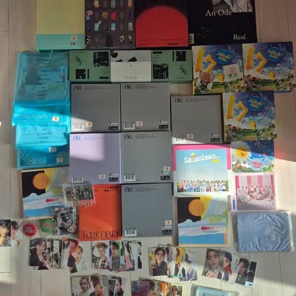 [BUNJANG] SEVENTEEN Album & Photocard Bundle Set / 세븐틴 앨범 및 포토카드 세트 일괄 판매 배송비포함