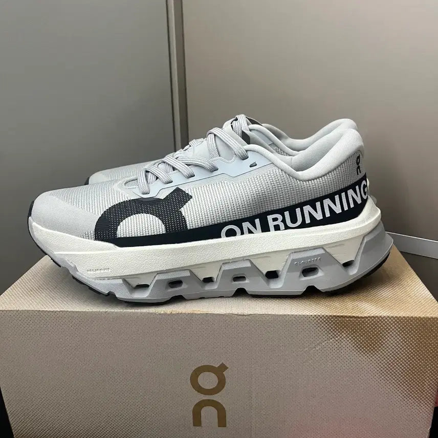 [BUNJANG] On Running Cloudmonster Grey 270MM Running Shoes / 온 러닝 클라우드몬스터 그레이 270MM