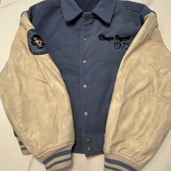 [BUNJANG] ZARA Varsity Patch Jacket Size L / 자라 재규어 패치 바시티 자켓/스타디움/아웃스탠딩