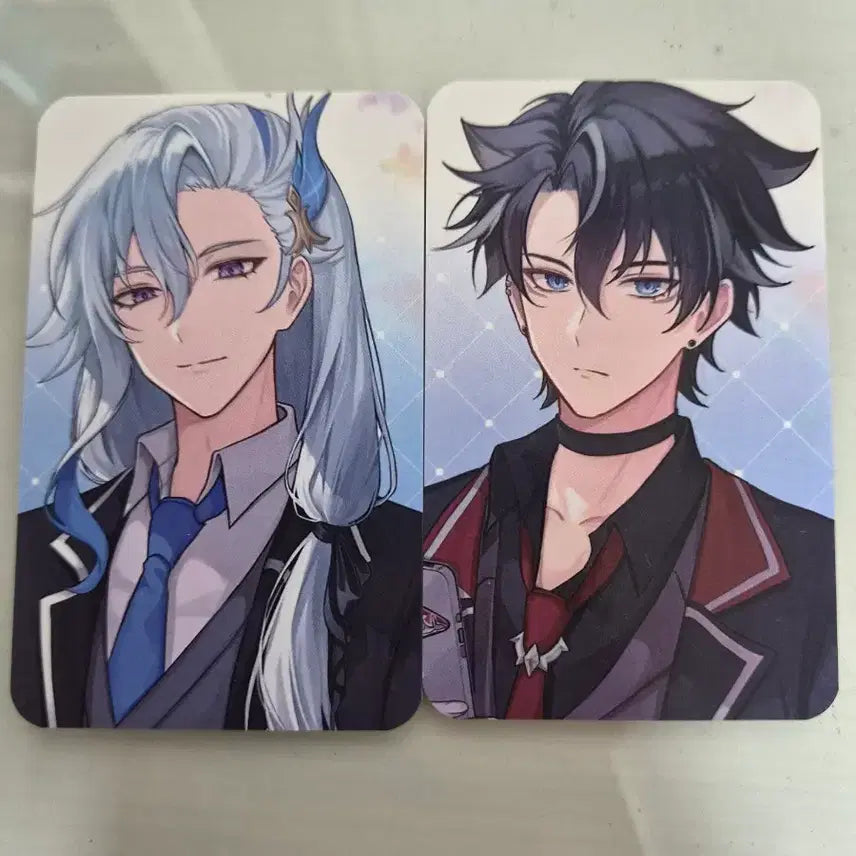 [BUNJANG] Genshin Impact Neuvillette & Lyney Photocard Bundle Set / 원신 느비예트 라이오슬리 포카