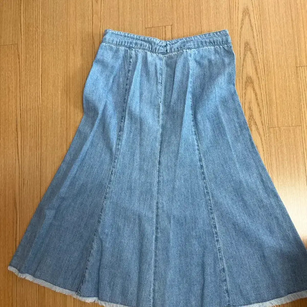 [BUNJANG] CC Collect Denim Long Skirt / CC 콜렉트 데님 롱스커트