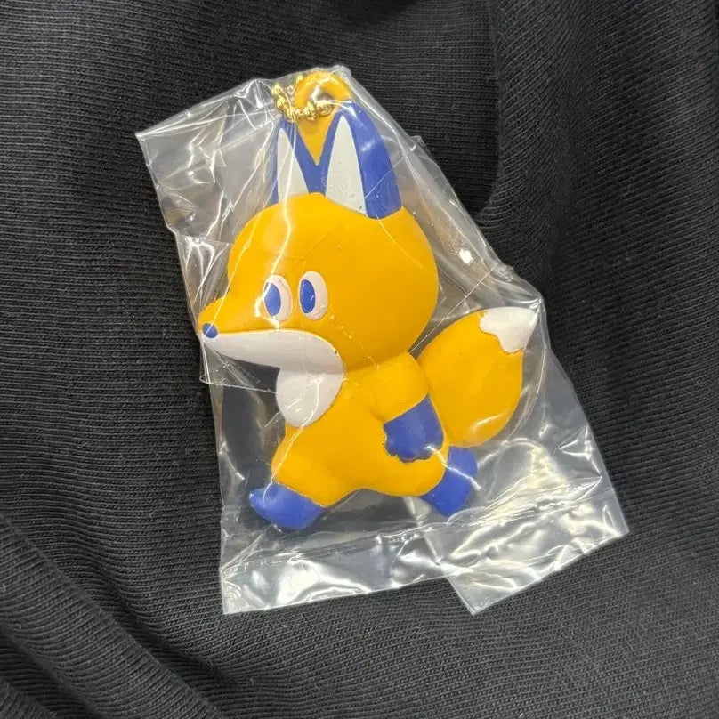 [BUNJANG] Tomatomarket Flat Mascot Fox Keyring / 토마토마켓 납작 마스코트 여우 키링