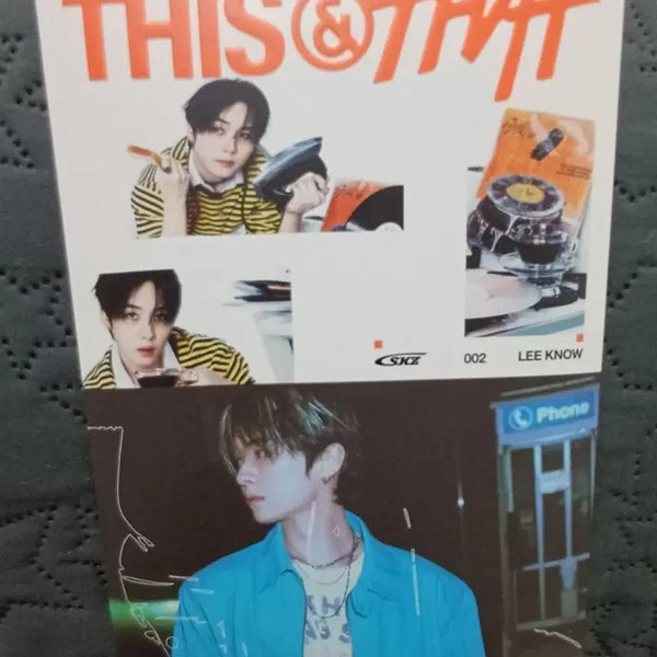 [BUNJANG] Stray Kids This & That (10th Mini Album) CD / 스트레이키즈 디스앤댓 리노 버전 (10집 미니앨범) Skz