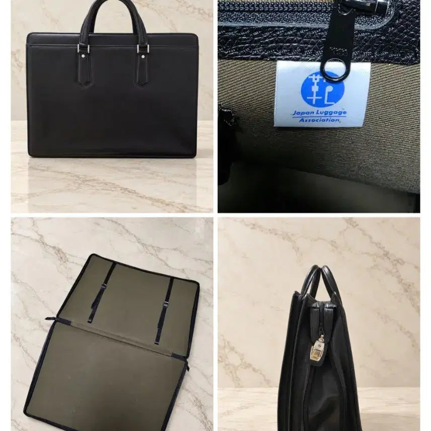 [BUNJANG] E.V.E.N. Genuine Cowhide Expandable Business Briefcase / (정품/새상품) 일본 E.V.E.N. 소가죽 확장형 비즈니스 브리프케이스