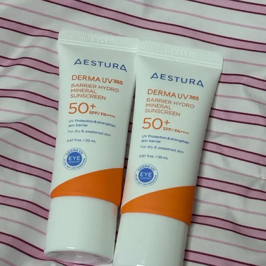 [BUNJANG] AESTURA Inorganic Sunscreen 20ml / 에스트라 무기자차 선크림 20ml