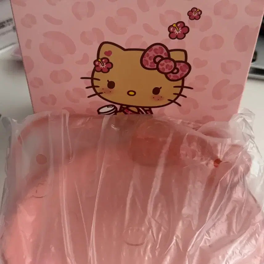 [BUNJANG] WAKEMAKE Hello Kitty Collaboration Lip & Eye Kit Warm Tone Jelly Bag Peach / 웨이크메이크 헬로키티 콜라보 립 앤 아이 키트 웜톤 젤리백 피치
