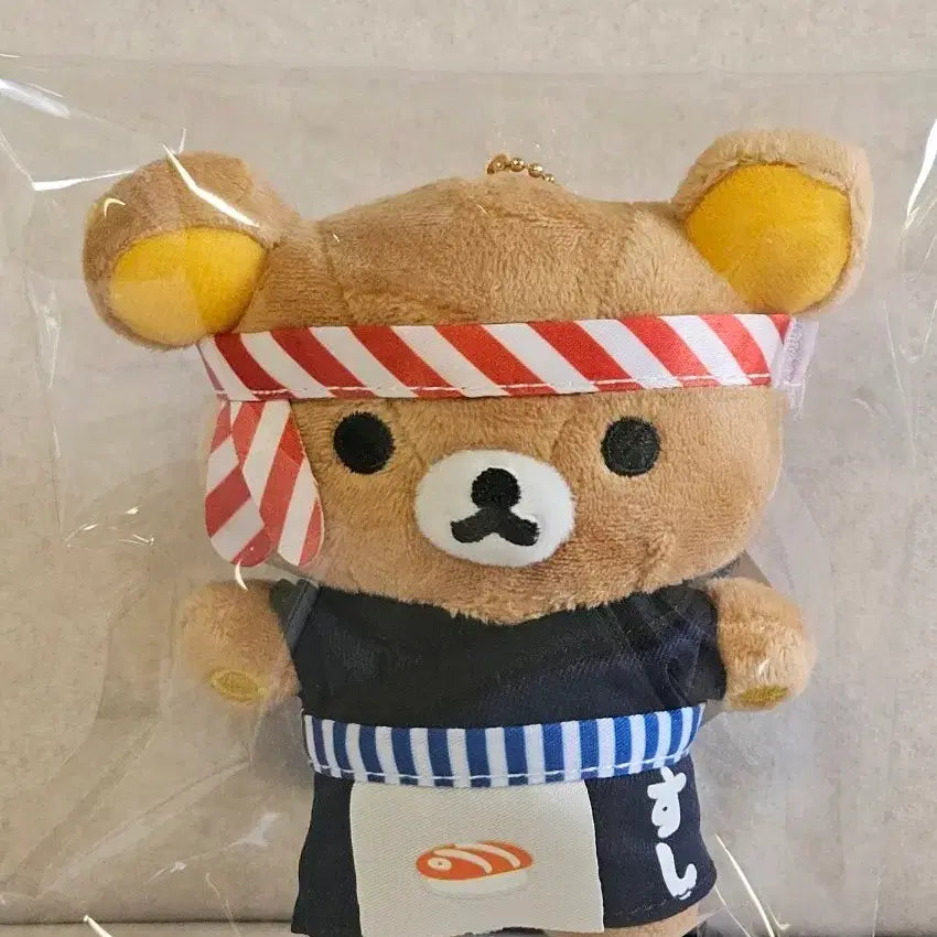 [BUNJANG] Rilakkuma Sushi Rilakkuma Plush Keychain / 리락쿠마인형키링 스시리락쿠마