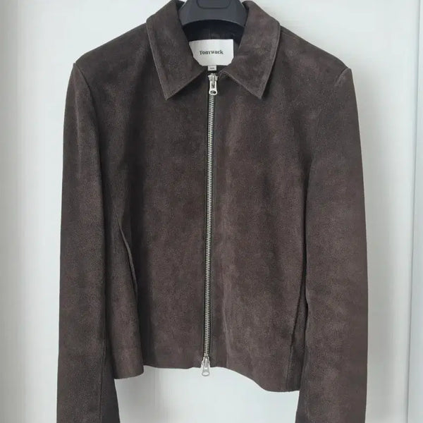 [BUNJANG] TonyWack Suede Jacket Brown Size 48 / 토니웩 스웨이드 자켓 브라운 48