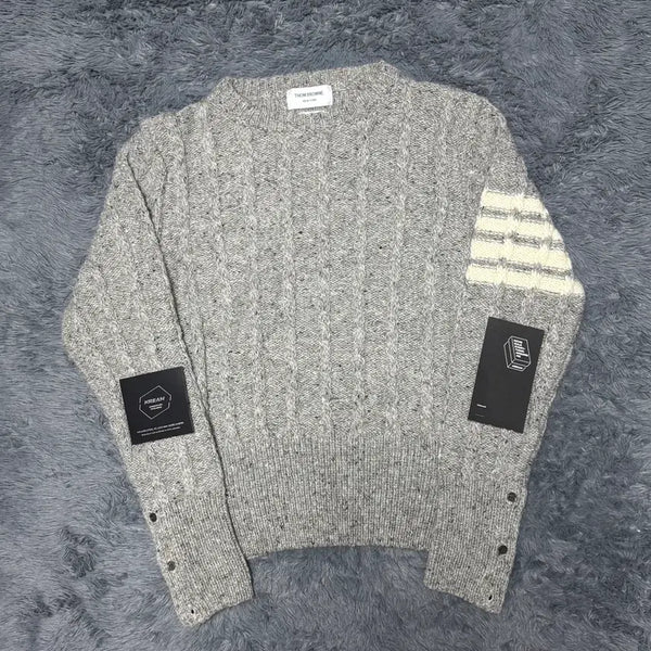 [BUNJANG] Thom Browne Donegal Cable Knit (Size 3) / [24-25년식/3]톰브라운 도네갈 케이블 니트