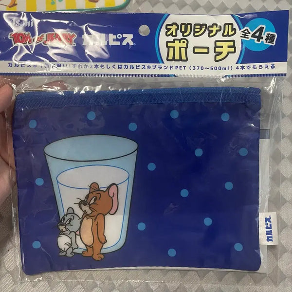 [BUNJANG] Tom and Jerry Calpis Collaboration Pouch (Sealed) / 톰과제리 칼피스 콜라보 파우치 미개봉