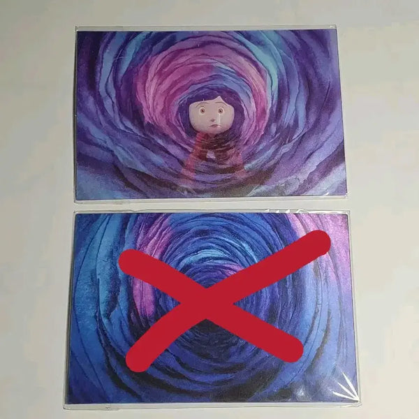 [BUNJANG] Coraline Lenticular Postcard / 코렐라인 렌티큘러 엽서