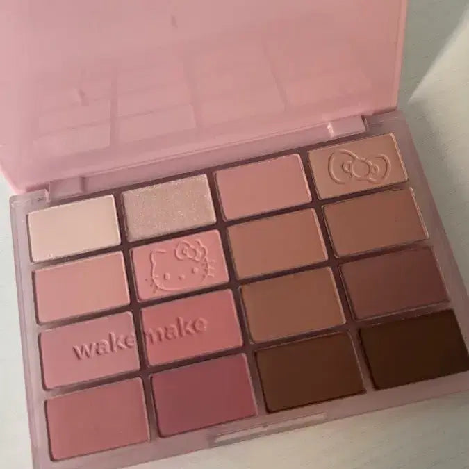 [BUNJANG] WAKEMAKE Hello Kitty Palette No. 29 Soy Pink Blurring / 웨이크메이크 헬로키티 팔레트 29 소이 핑크 블러링 새상품
