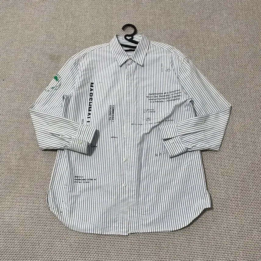 [BUNJANG] M System Homme Shirt / M 시스템 옴므 셔츠 남방 B.7274