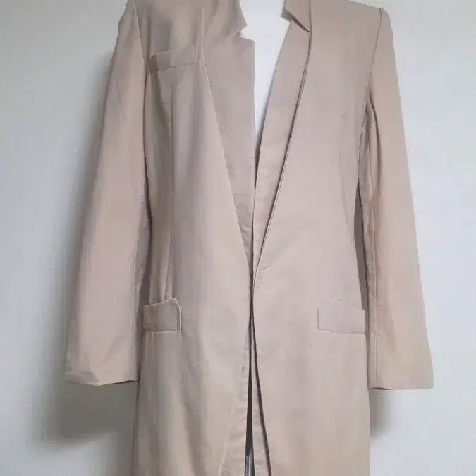 [BUNJANG] Time Single Jacket Beige / 타임 싱글 자켓 55