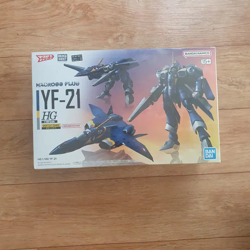 [BUNJANG] HG 1/00 Macross YF-21 Model Kit (Unassembled) / 미조립 HG 1/00 YF-21