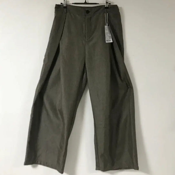 [BUNJANG] Women's Brown Wide Pants (Size 32) / 여성 브라운와이드팬츠32호호상점