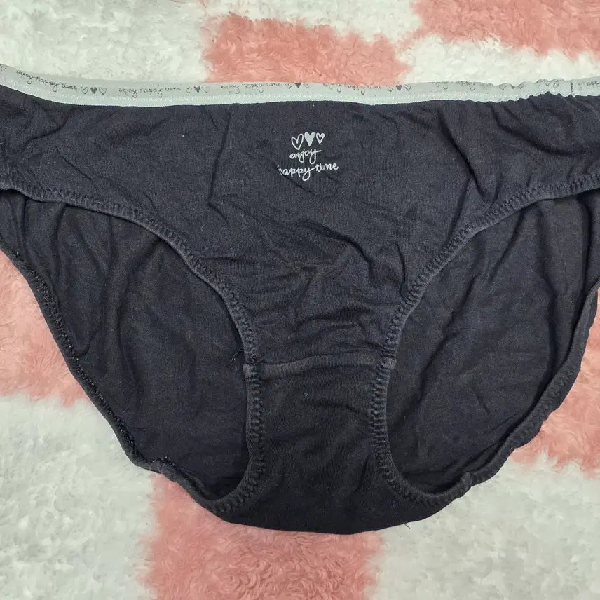 [BUNJANG] Used Charcoal Triangle Panty (Size 90) / H(중고) 차콜 삼각 팬티 90