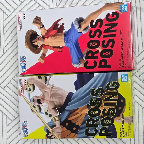 [BUNJANG] One Piece Cross Posing Luffy & Enel Figure / 원피스 크로스 포징 루피 & 에넬 피규어