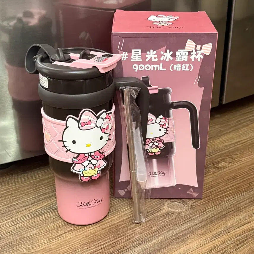 [BUNJANG] Hello Kitty 900ml Tumbler Cup / 헬로키티 900ml 텀블러 컵
