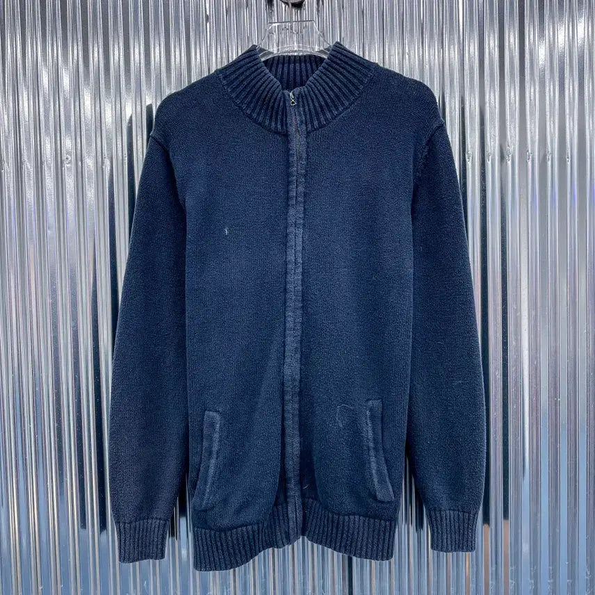 [BUNJANG] L.L.Bean Cotton Zip-Up Knit (US L) / 엘엘빈 코튼 집업 니트 (국내 L) DA533