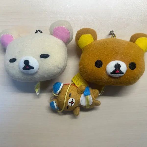 [BUNJANG] Rilakkuma Korilakkuma Classic Keyring Set Bundle / 고전 리락쿠마, 코리락쿠마 키링 세트 일괄 양도
