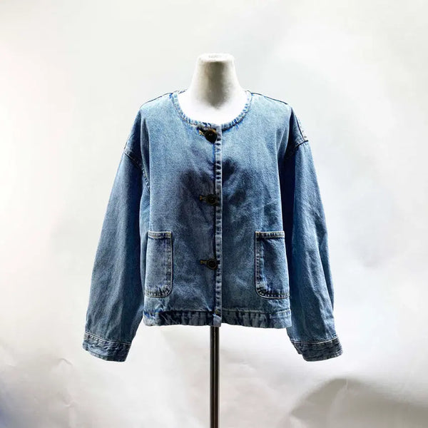 [BUNJANG] The Edge 2025 Women's Denim Jacket / 더엣지 2025 여성데님자켓 77 진스센스