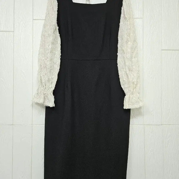 [BUNJANG] Chic Line Plus Size Dress / 빅사이즈 시크라인 원피스