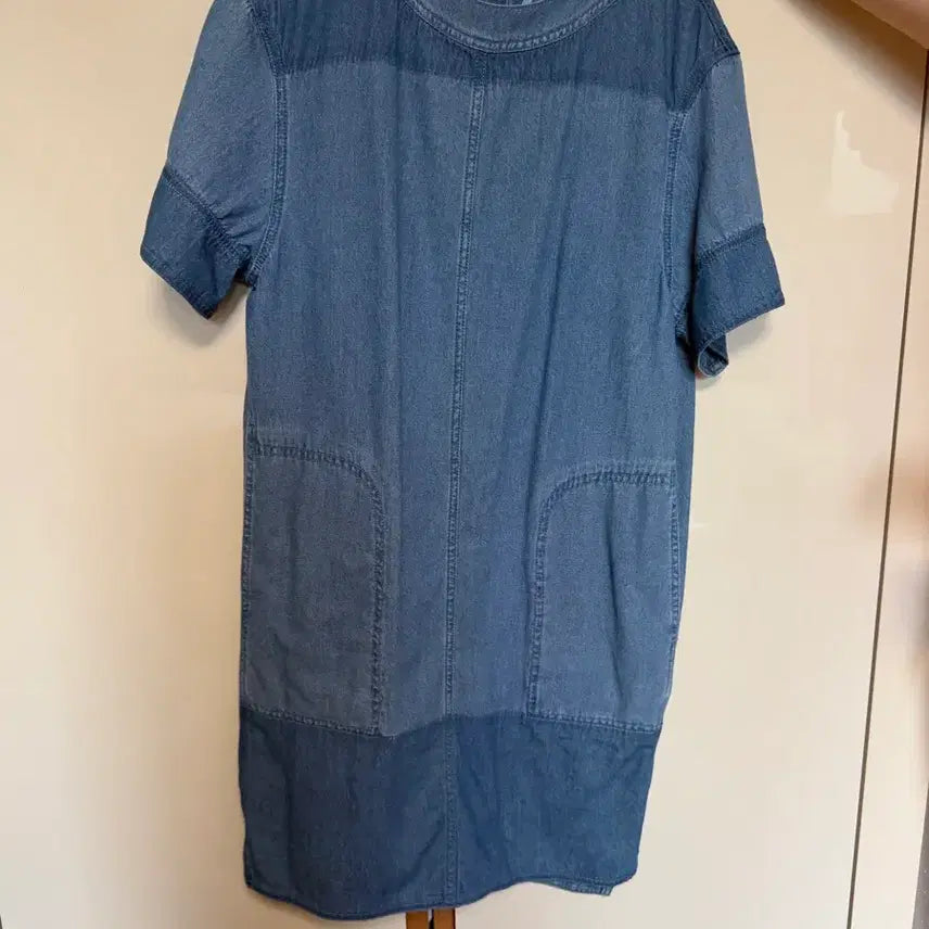 [BUNJANG] SJSJ Denim Midi Dress / SJSJ 청 원피스 데님 원피스