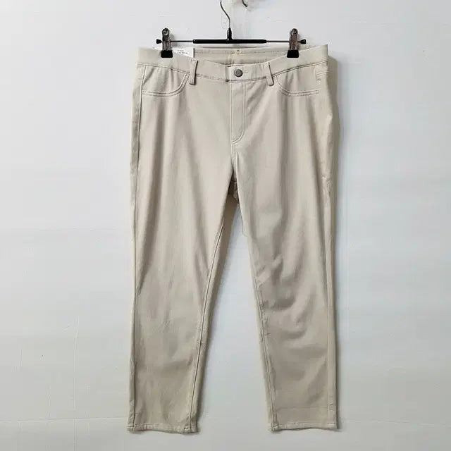 [BUNJANG] Uniqlo DRY Span Ankle Pants Beige / [새상품] 유니클로 DRY 스판 앵클 팬츠 베이지