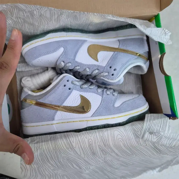 [BUNJANG] Nike SB x Sean Cliver Dunk Low Pro QS / 나이키 션 클리버 콜라보 덩크 로우 프로 QS 240사이즈 새상품
