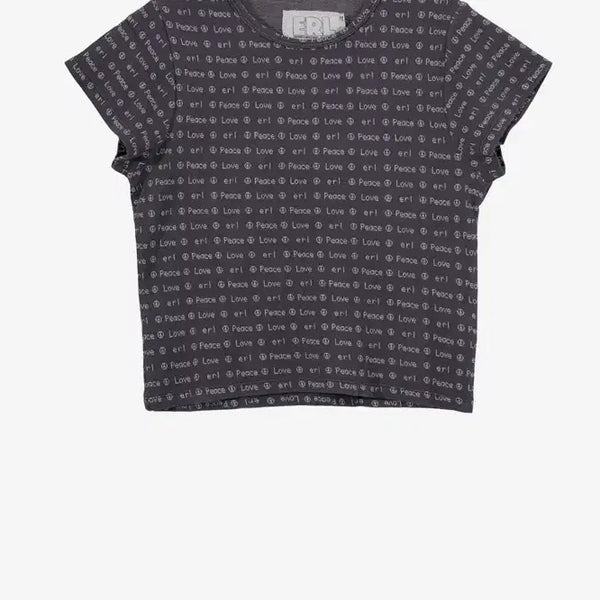 [BUNJANG] ERL Jacquard Baby Tee Knit / ERL 자카드 베이비 티 니트