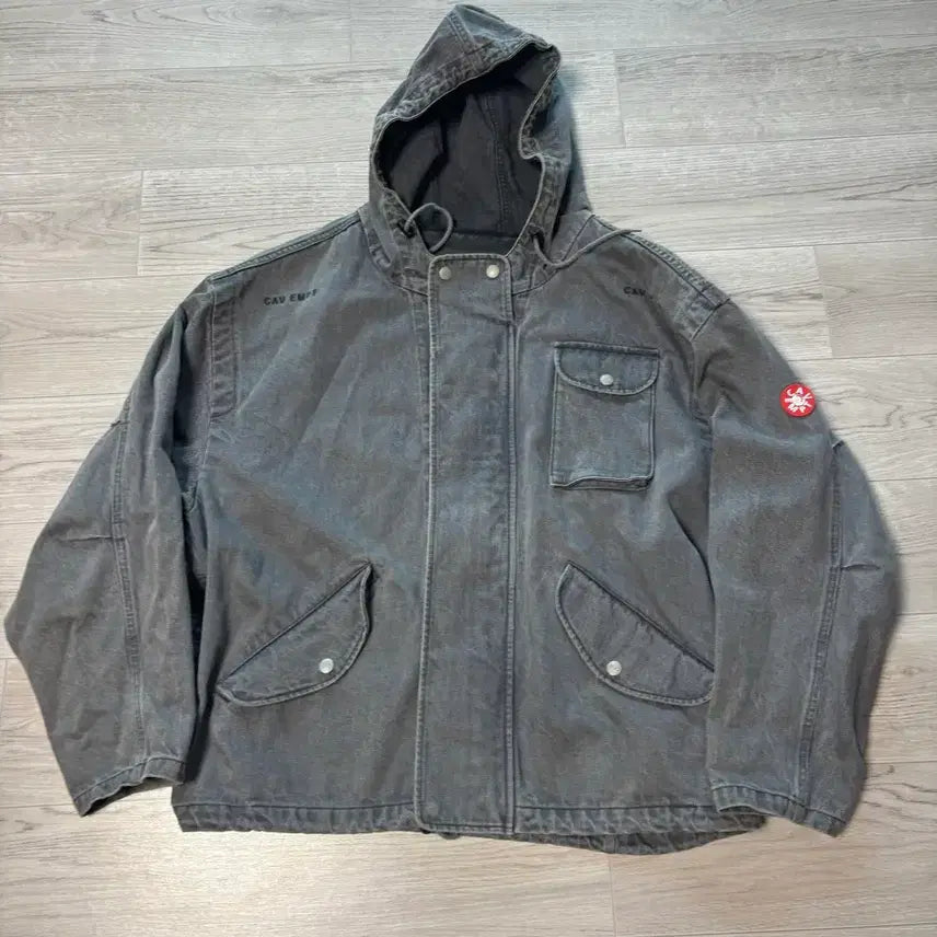 [BUNJANG] Carhartt WIP Overdyed Hooded Jacket / [xl] 카브엠트 오버다이 후드 자켓