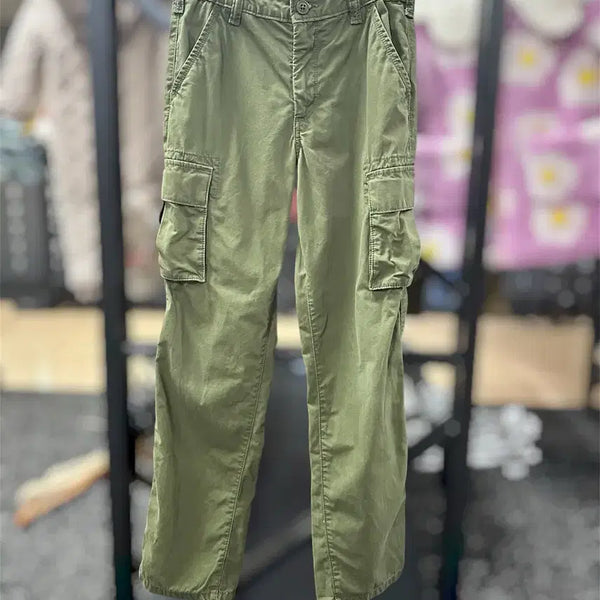 [BUNJANG] Gap Kids Khaki Cargo Pants Size 14 / [H43] 갭키즈 카키 카고 팬츠 14사이즈
