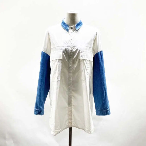 [BUNJANG] Second Flow Women's Oversized Shirt Size 55 / 세컨플로우 여성오버핏 셔츠 55 진스센스