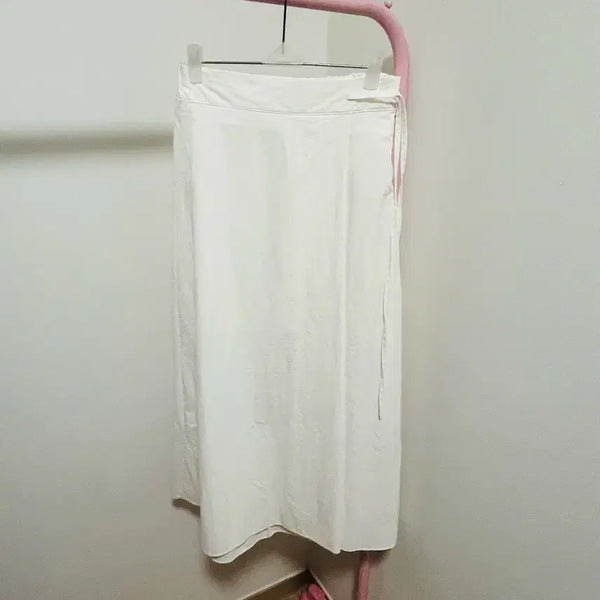[BUNJANG] Free Size Back Banding Long Skirt / 무배&택포#거의새상품#뒷밴딩롱스커트