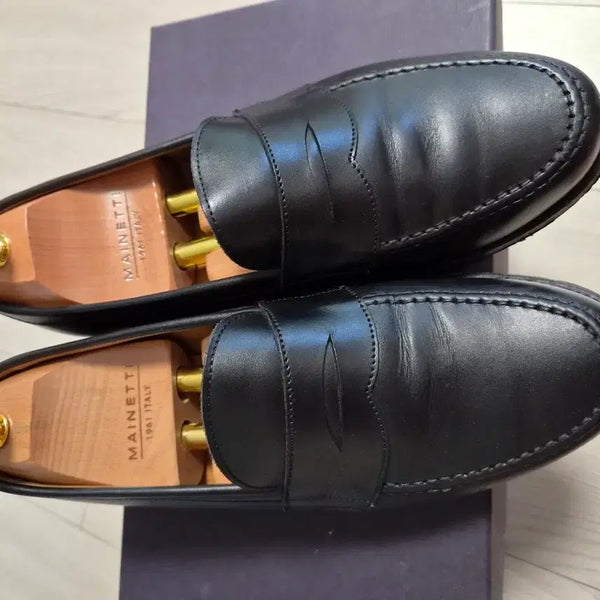 [BUNJANG] Berwick 5692 Soft Calf Loafers Black / 버윅 5692 소프트카프 로퍼(255사이즈) 판매