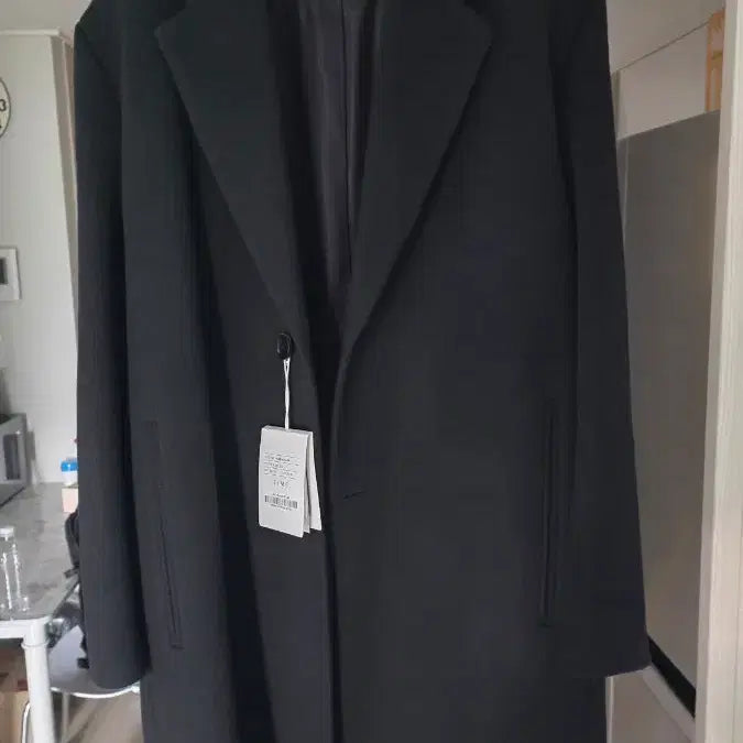 [BUNJANG] Time Homme 24FW Single Coat Black / 타임옴므 24fw 싱글코트(95)
