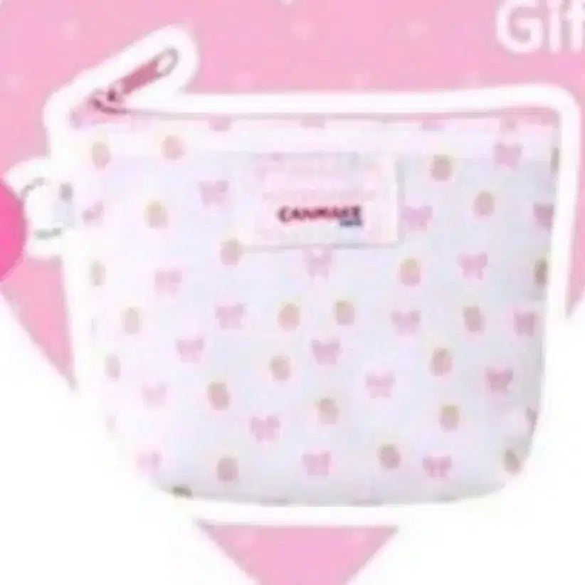 [BUNJANG] Canmake Strawberry Mini Pouch / 캔메이크 딸기 미니 파우치