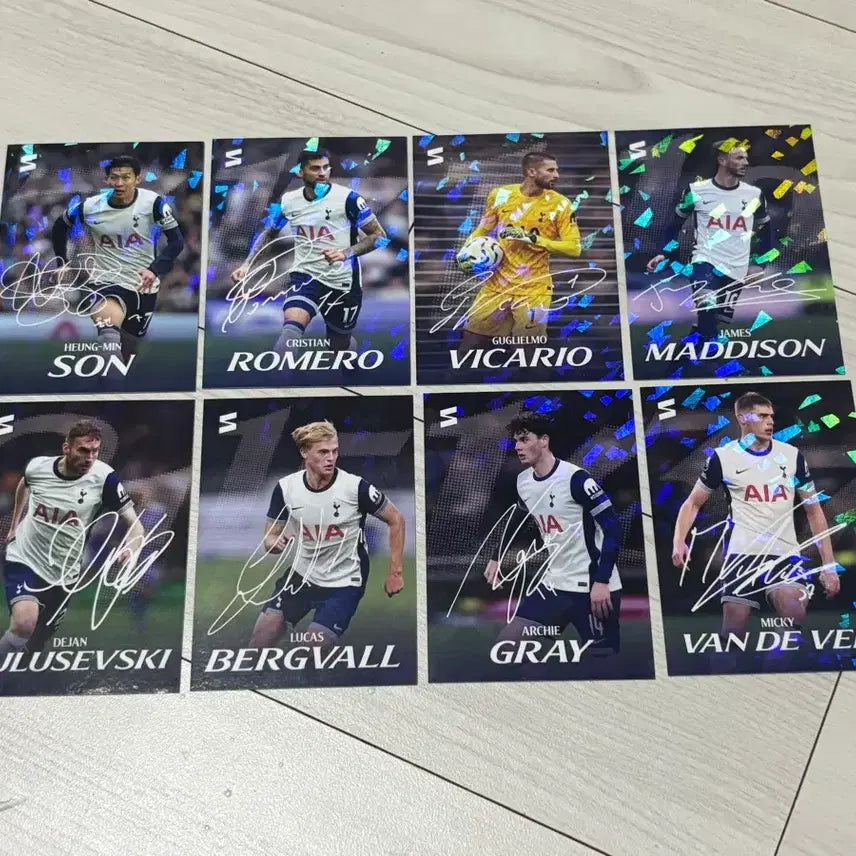 [BUNJANG] Sidiz x Tottenham Signed Hologram Photocard / 시디즈 x 토트넘 사인 홀로그램 카드